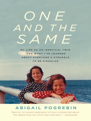 cover image of One and the Same